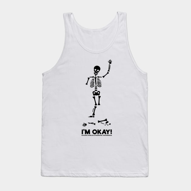 I'm Okay! Skeleton Tank Top by Jesabee Designs